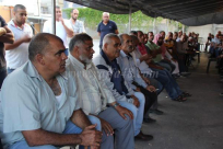 بالفيديو والصور: عقد راية الصلح بين عائلتي أبو غانم وشهاب في مدينة اللد 